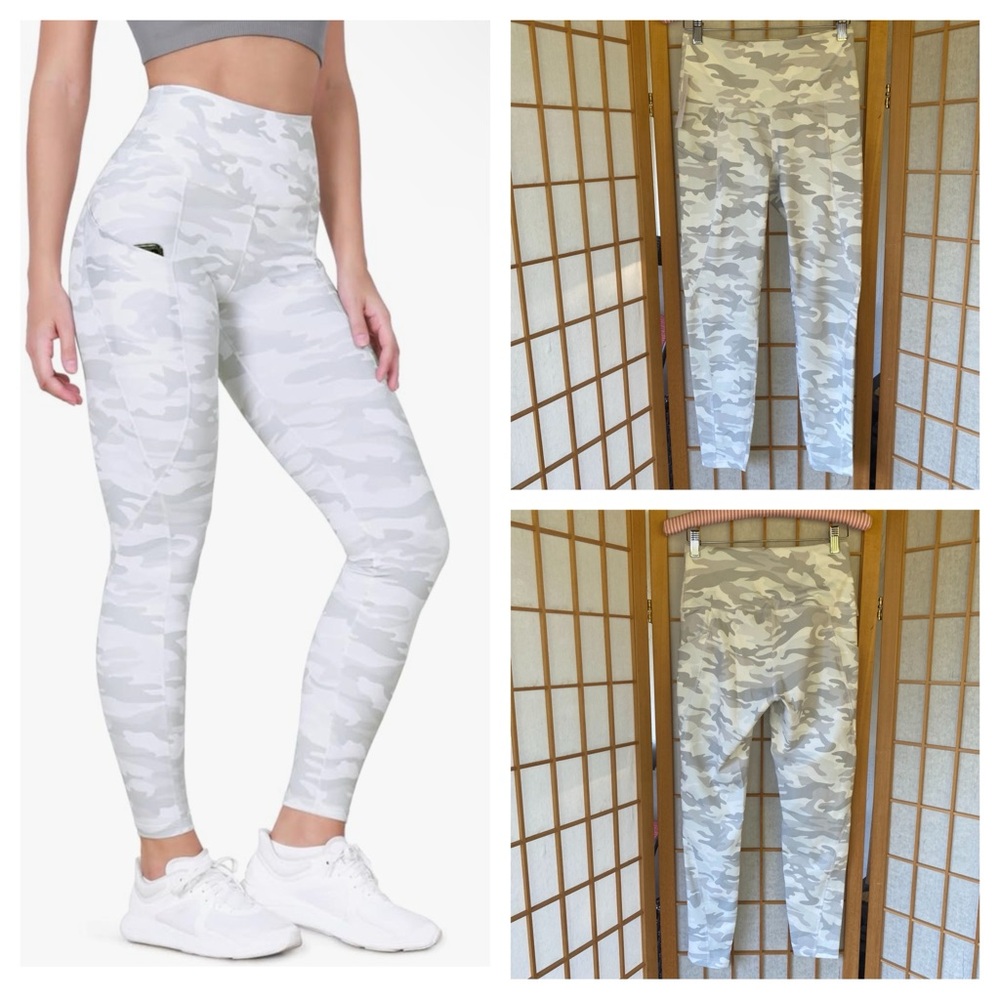 Ododos Camo Print Leggings SZ S NWT